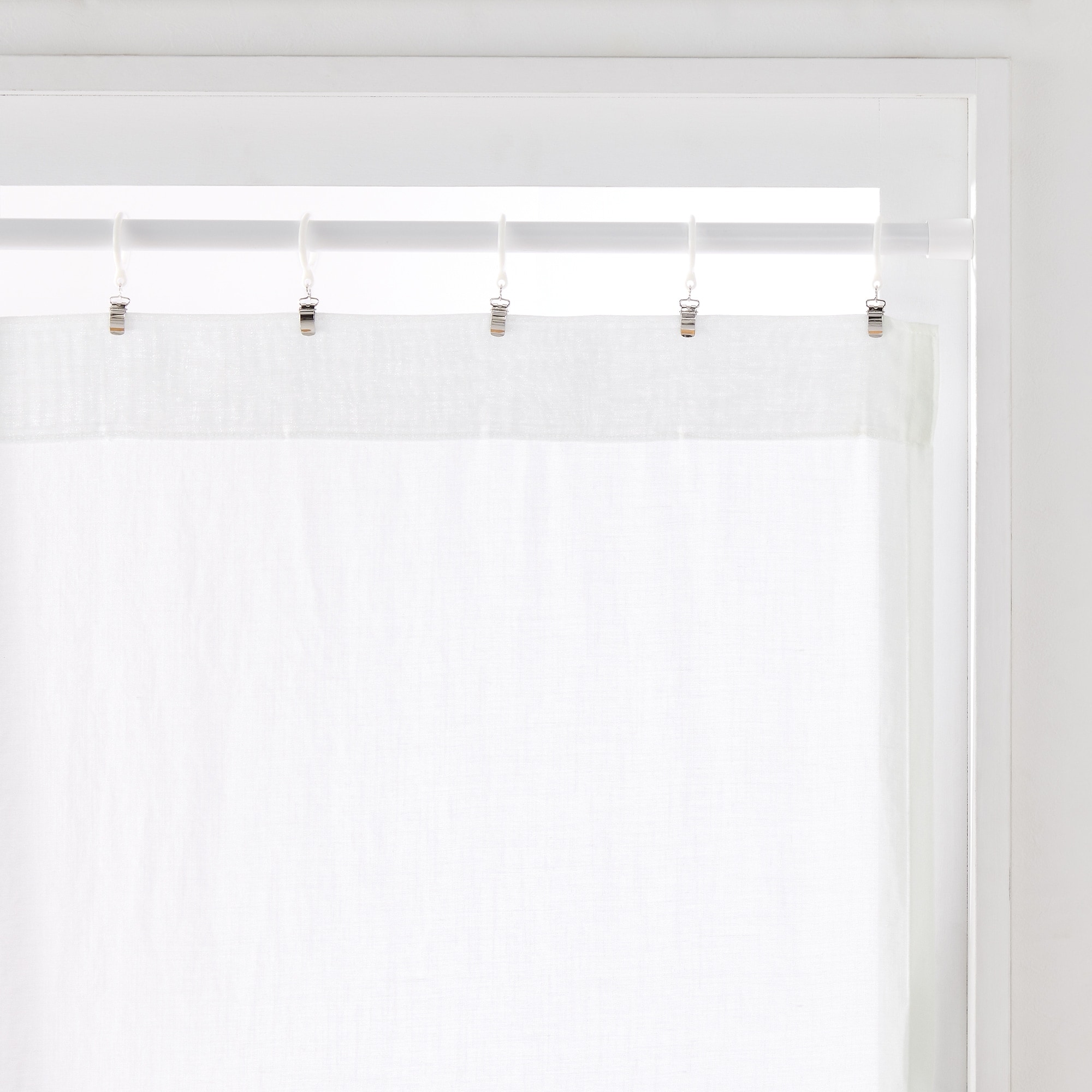 プリーツカーテン アイボリー 鹿の子織り 無印良品 113cm x 187cm プリーツカーテン アイボリー 鹿の子織り 無印良品 113cm x 187cm