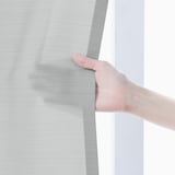 ポリエステルグログラン（防炎）プリーツカーテン／グレー