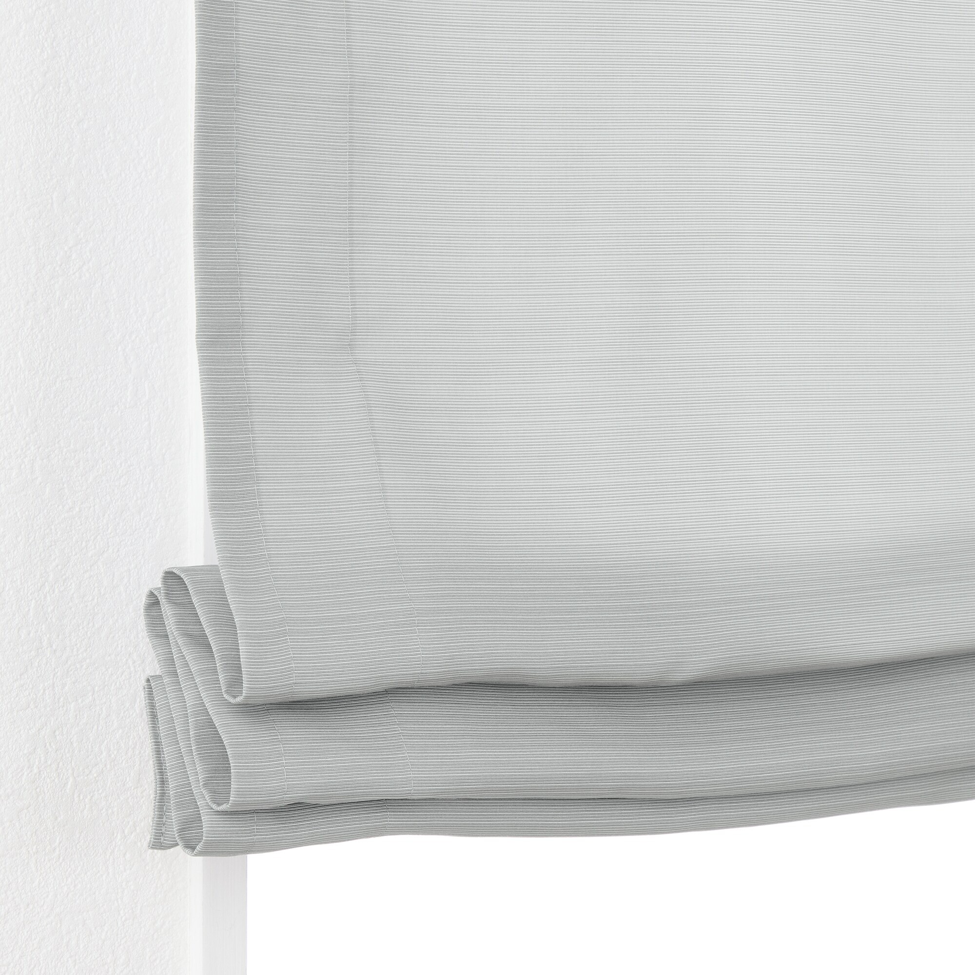 ポリエステルグログラン（防炎）プレーンシェード用生地／グレー