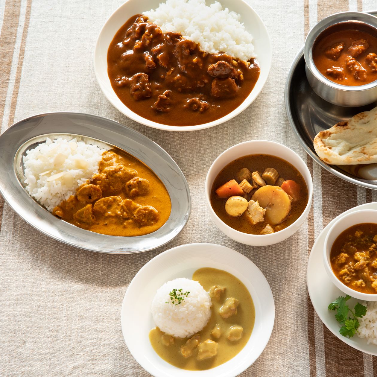 素材を生かした　牛ばら肉の大盛りカレー