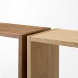 スタッキングシェルフ・２段・オーク材