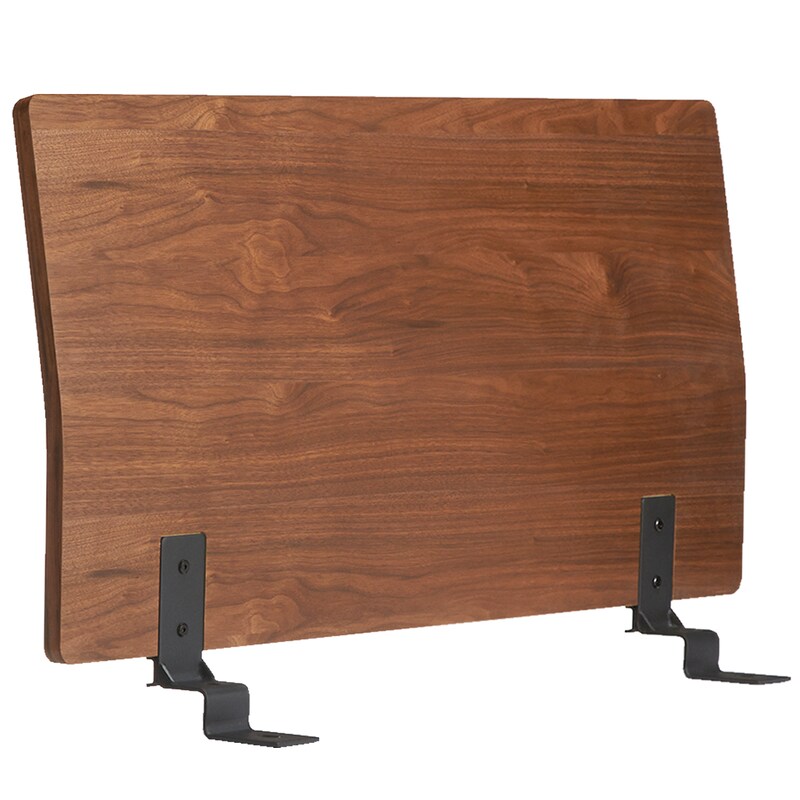 ベッドフレーム用ヘッドボード・シングル・ウォールナット材 | 無印良品 