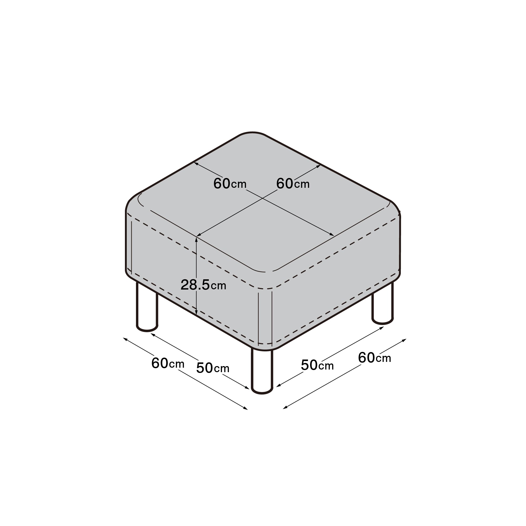 ソファベンチ・オットマン本体