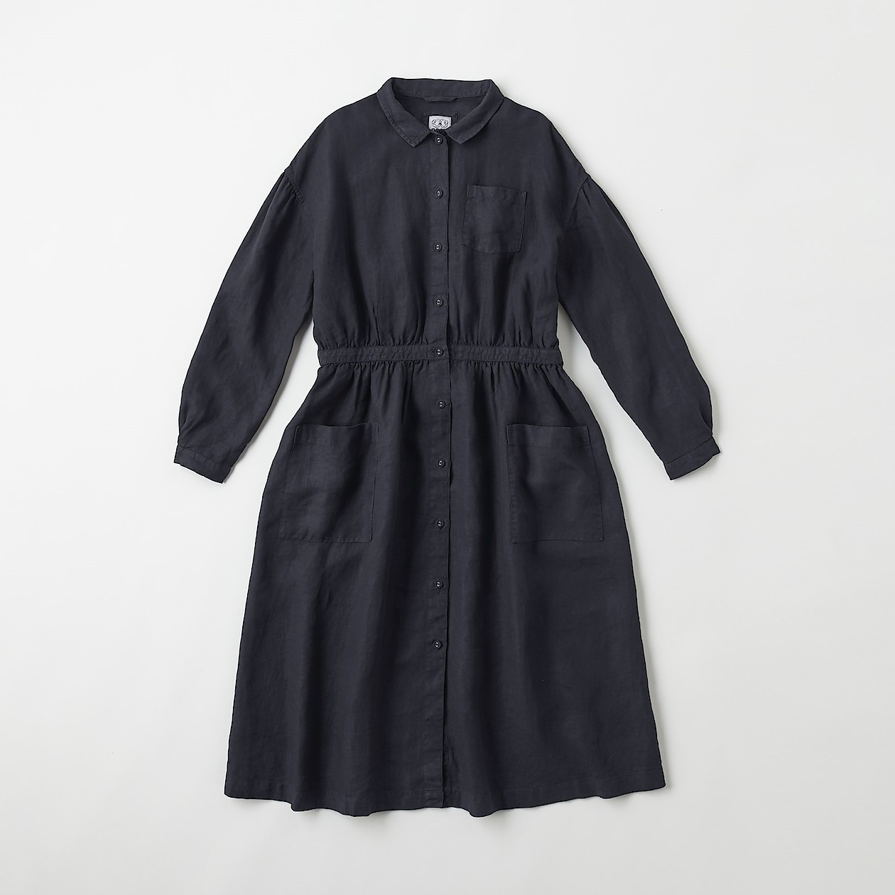 ｐｏｏｌ いろいろの服 アトリエシャツワンピース ネイビー ワンサイズ Idee ウェア ワンピース 通販 無印良品