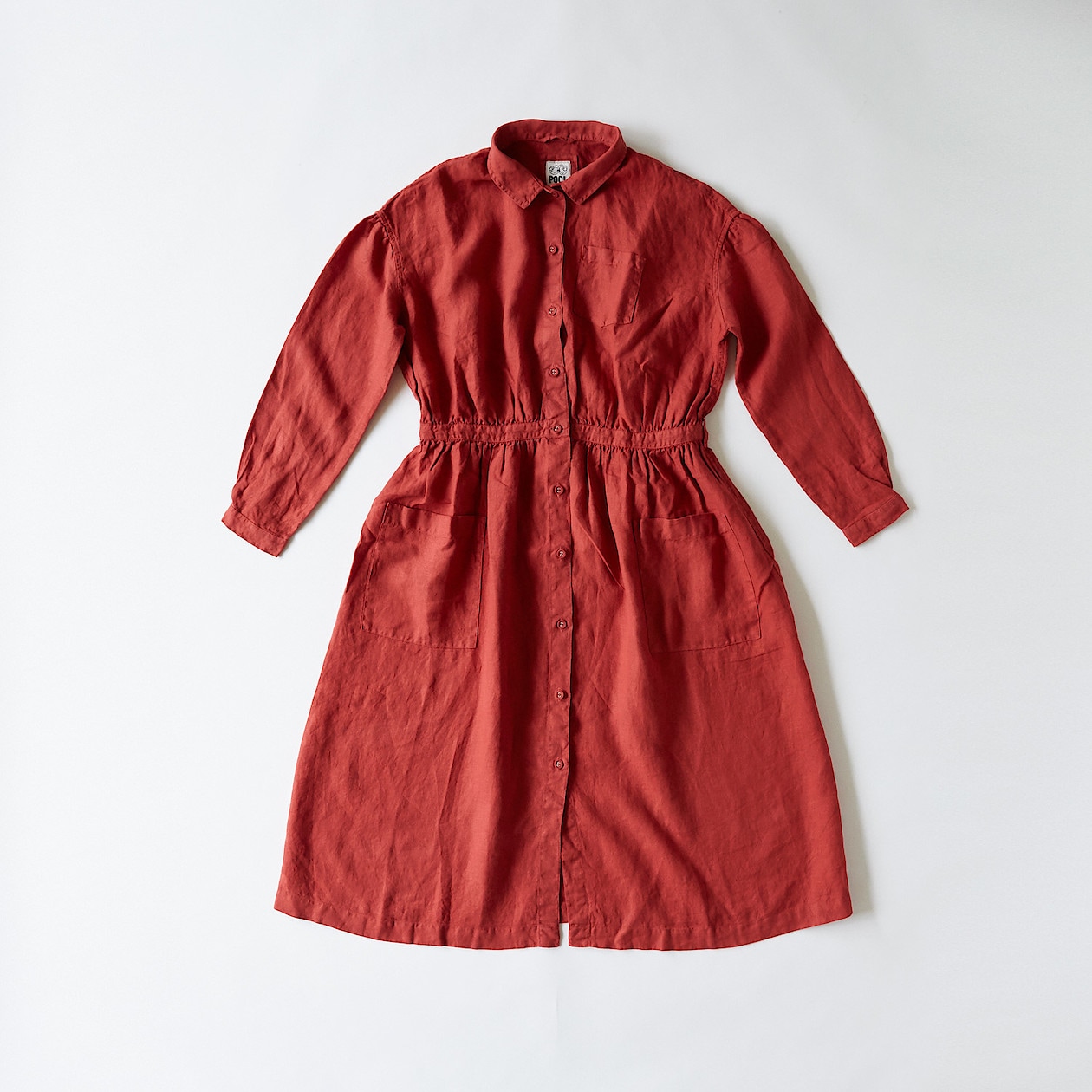 pool いろいろの服 アトリエシャツワンピース レッド ワンサイズ Idee ウェア ワンピース 通販 無印良品 pool いろいろの服 アトリエシャツワンピース レッド ワンサイズ Idee ウェア ワンピース 通販 無印良品