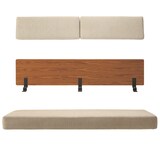 ベッドフレーム用クッションパーツ・ウォールナット材