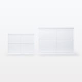 アクリルコレクションスタンド引き扉付き・大