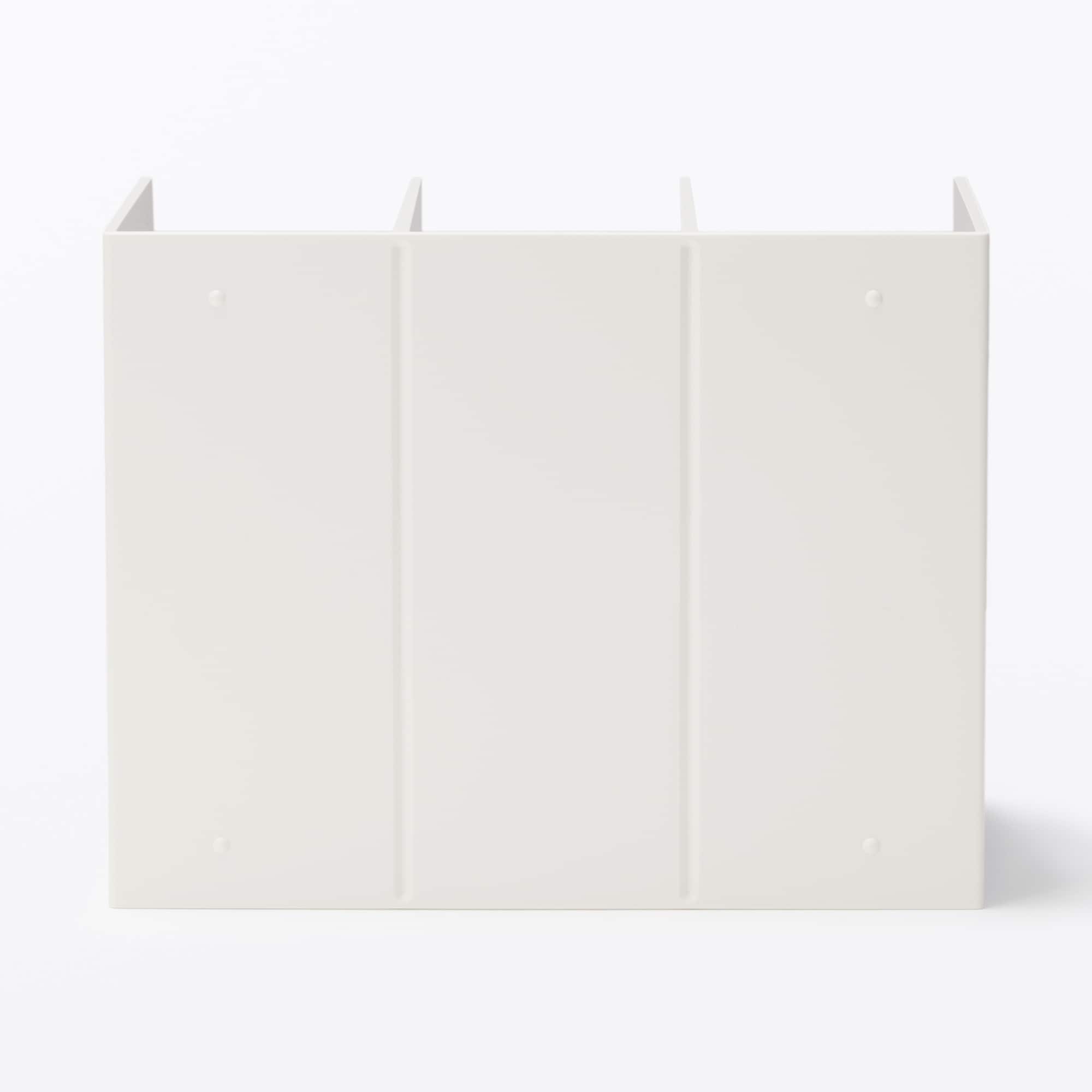 スチロール仕切りスタンド・ホワイトグレー