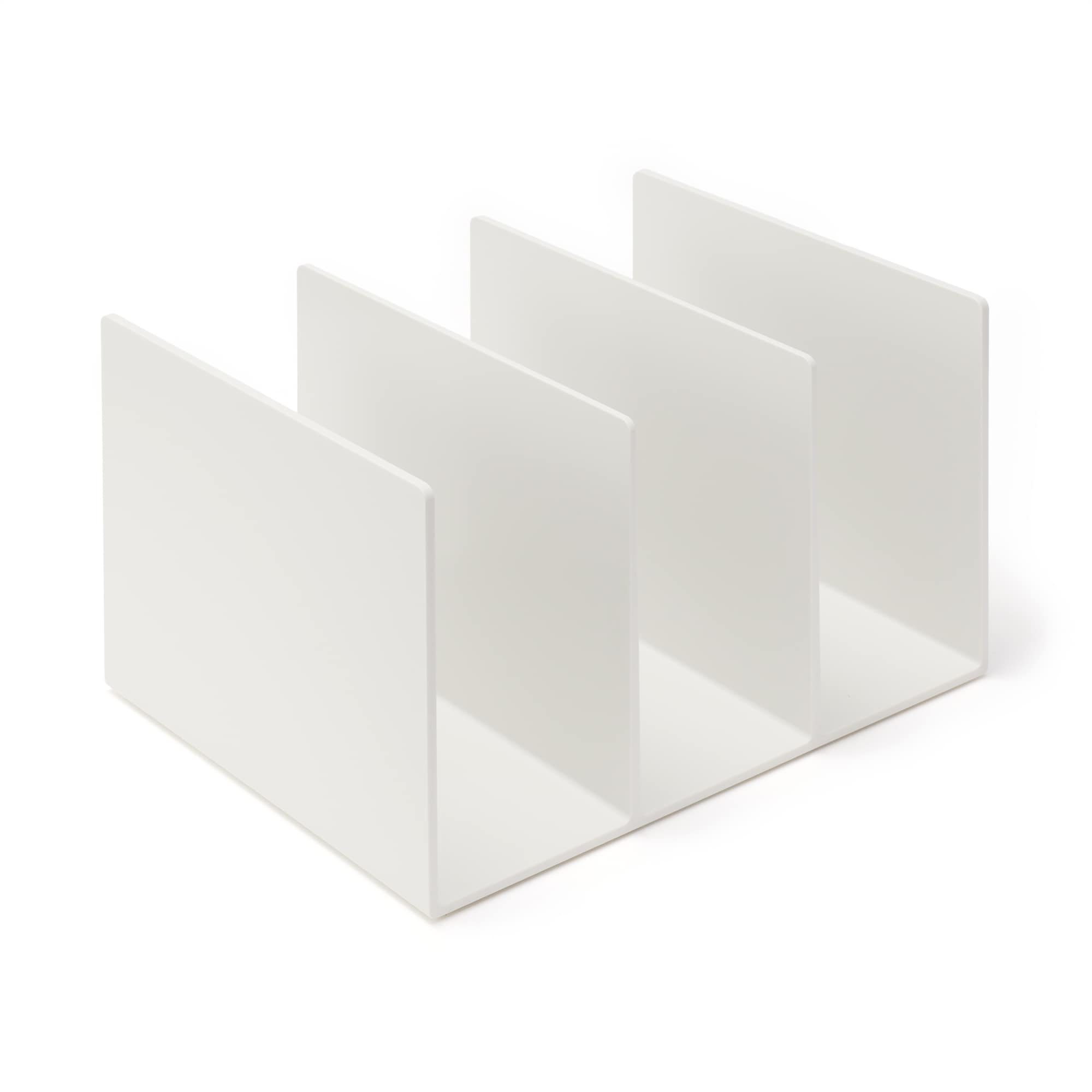 スチロール仕切りスタンド・ホワイトグレー