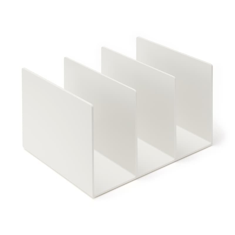 スチロール仕切りスタンド・ホワイトグレー