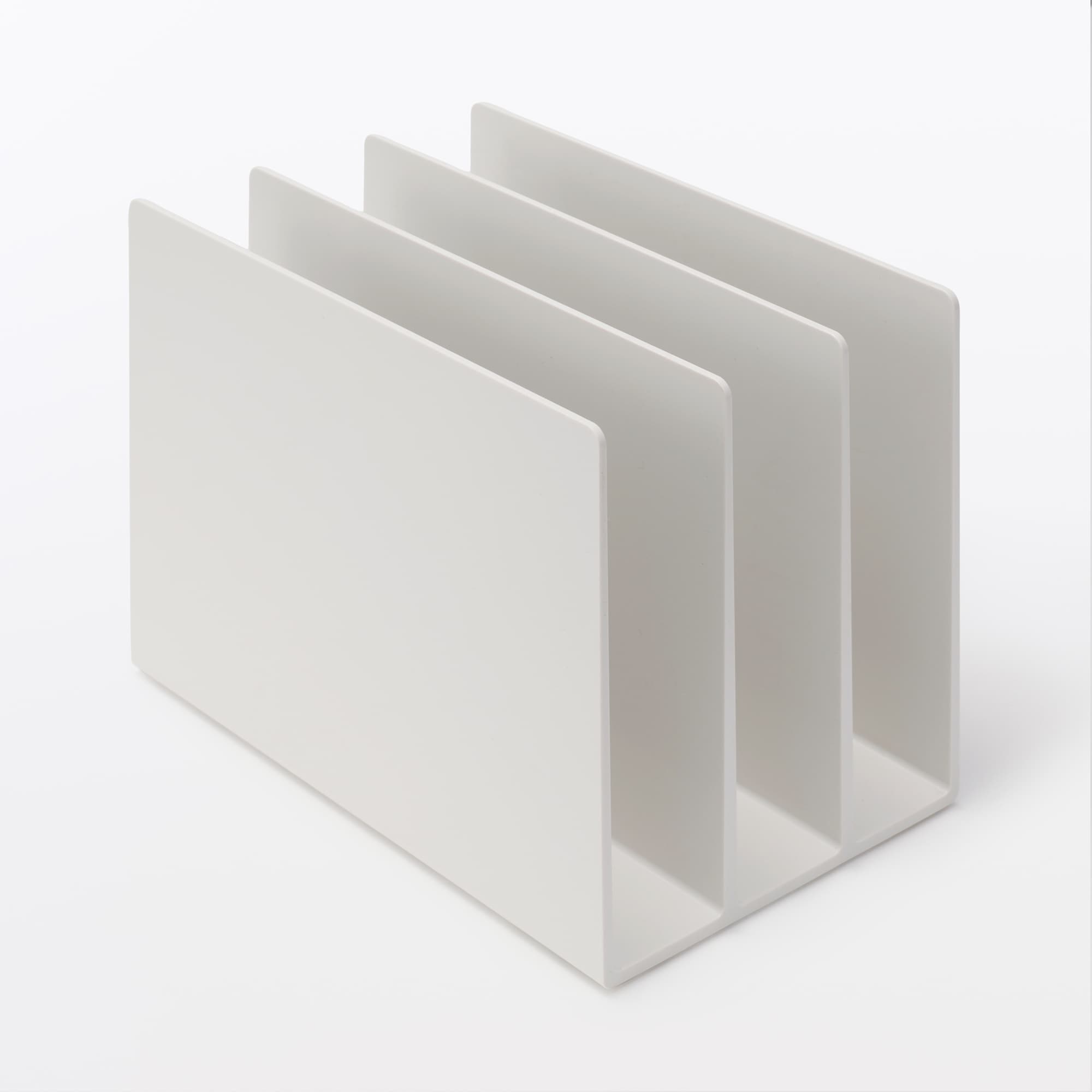 スチロール仕切りスタンド・ホワイトグレー