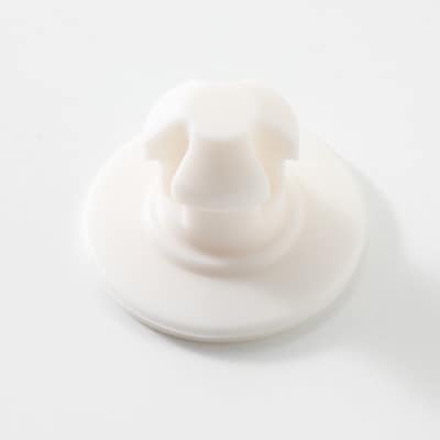 【パーツ】ポリプロピレン保存容器になるバルブ付弁当箱・白　バルブ