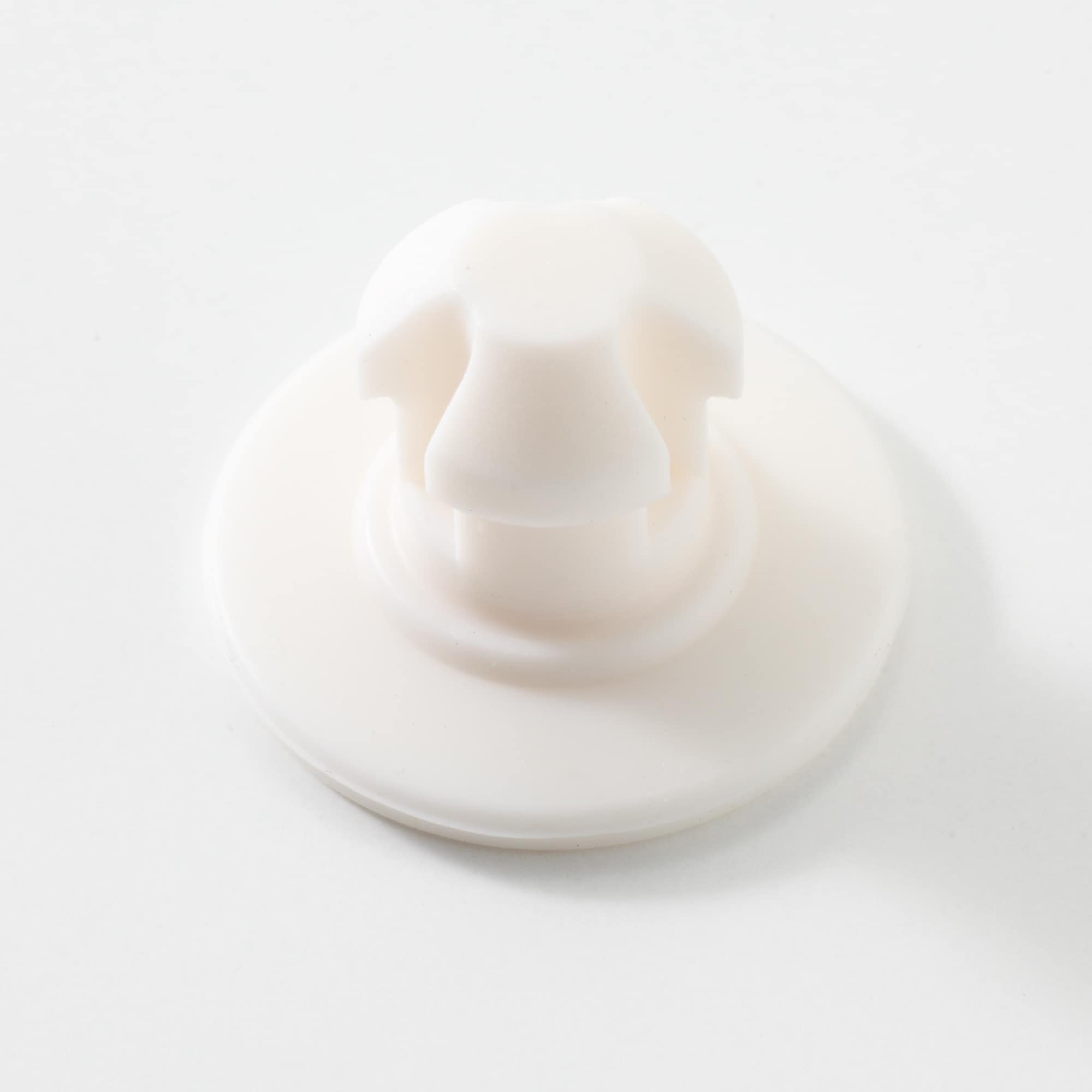 【パーツ】ポリプロピレン保存容器になるバルブ付弁当箱・白　バルブ