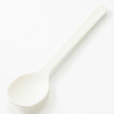 【パーツ】フォーク＆スプーンセット・白　スプーン