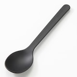 【パーツ】フォーク＆スプーンセット・黒　スプーン