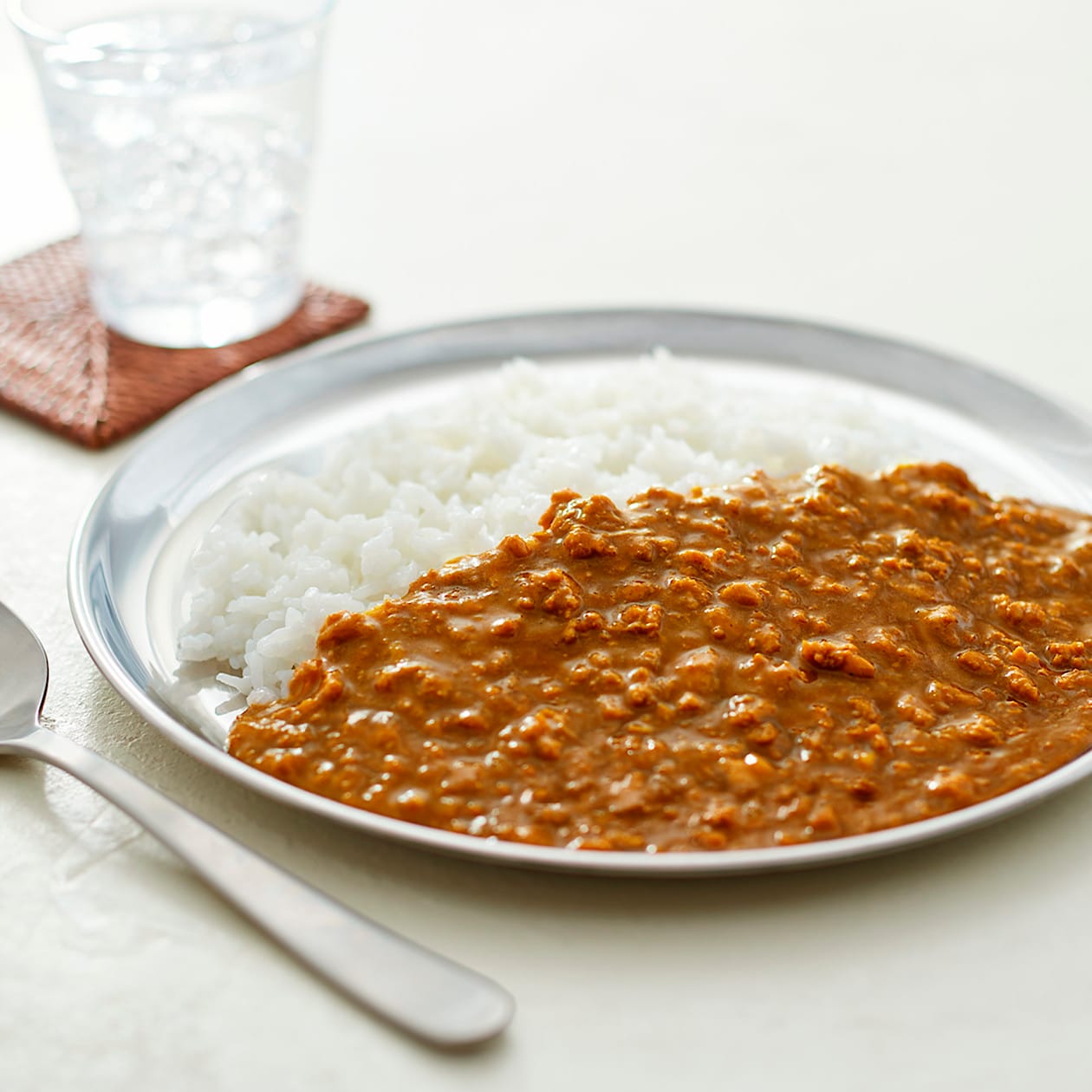 素材を生かしたカレー　キーマ