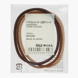 ヘアゴムリング・３色アソート
