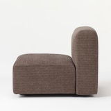 綿ポリエステル変り織ユニットソファ・アームレス・小用カバー／ＢＲ