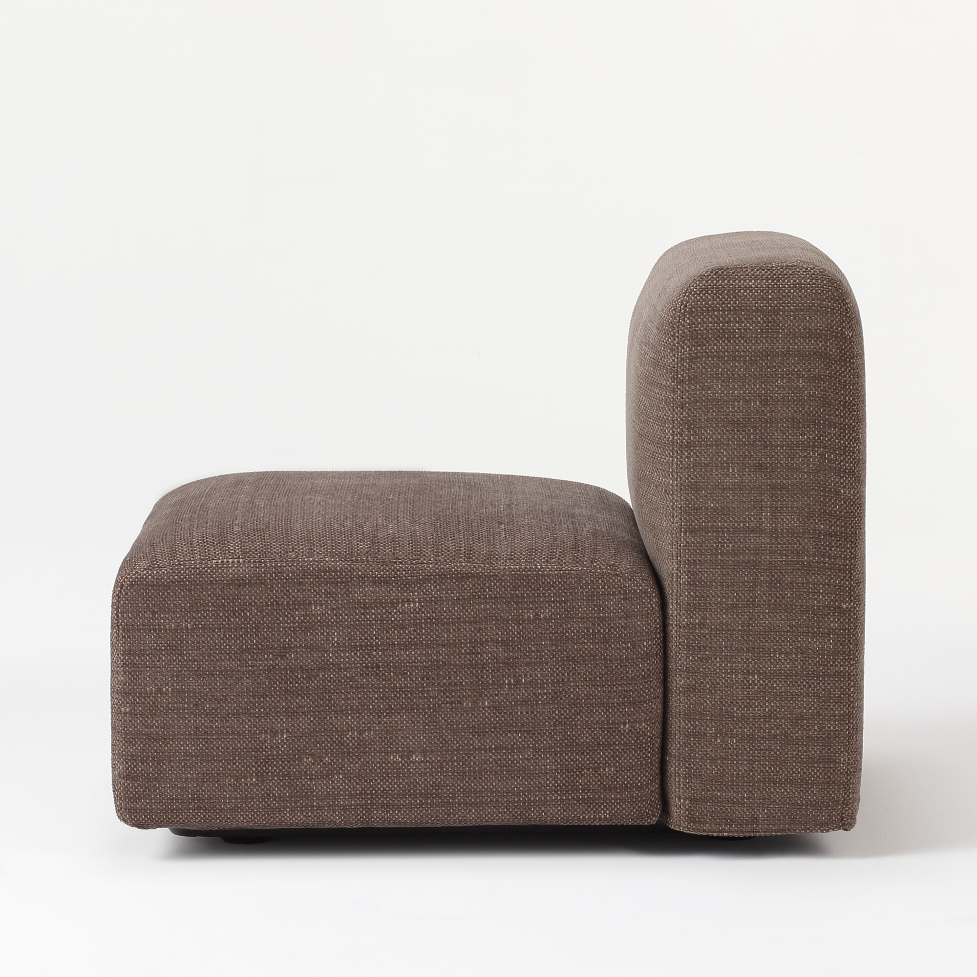 綿ポリエステル変り織ユニットソファ・アームレス・小用カバー／ＢＲ