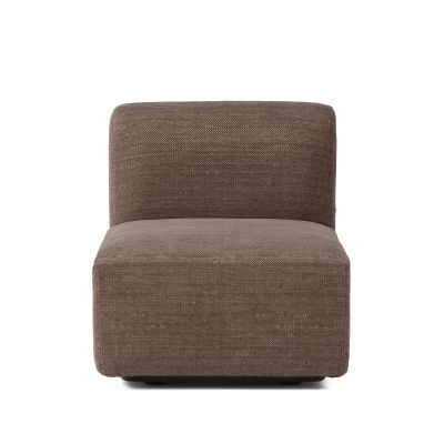 【カバー】綿ポリエステル変り織ユニットソファ・アームレス・小用カバー／ＢＲ