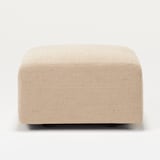 綿ポリエステル変り織ユニットソファ・オットマン・小用カバー／ベージュ