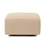 綿ポリエステル変り織ユニットソファ・オットマン・小用カバー／ベージュ