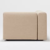 綿ポリエステル変り織ユニットソファ・アーム付・大・幅９８ｃｍ用カバー／ベージュ