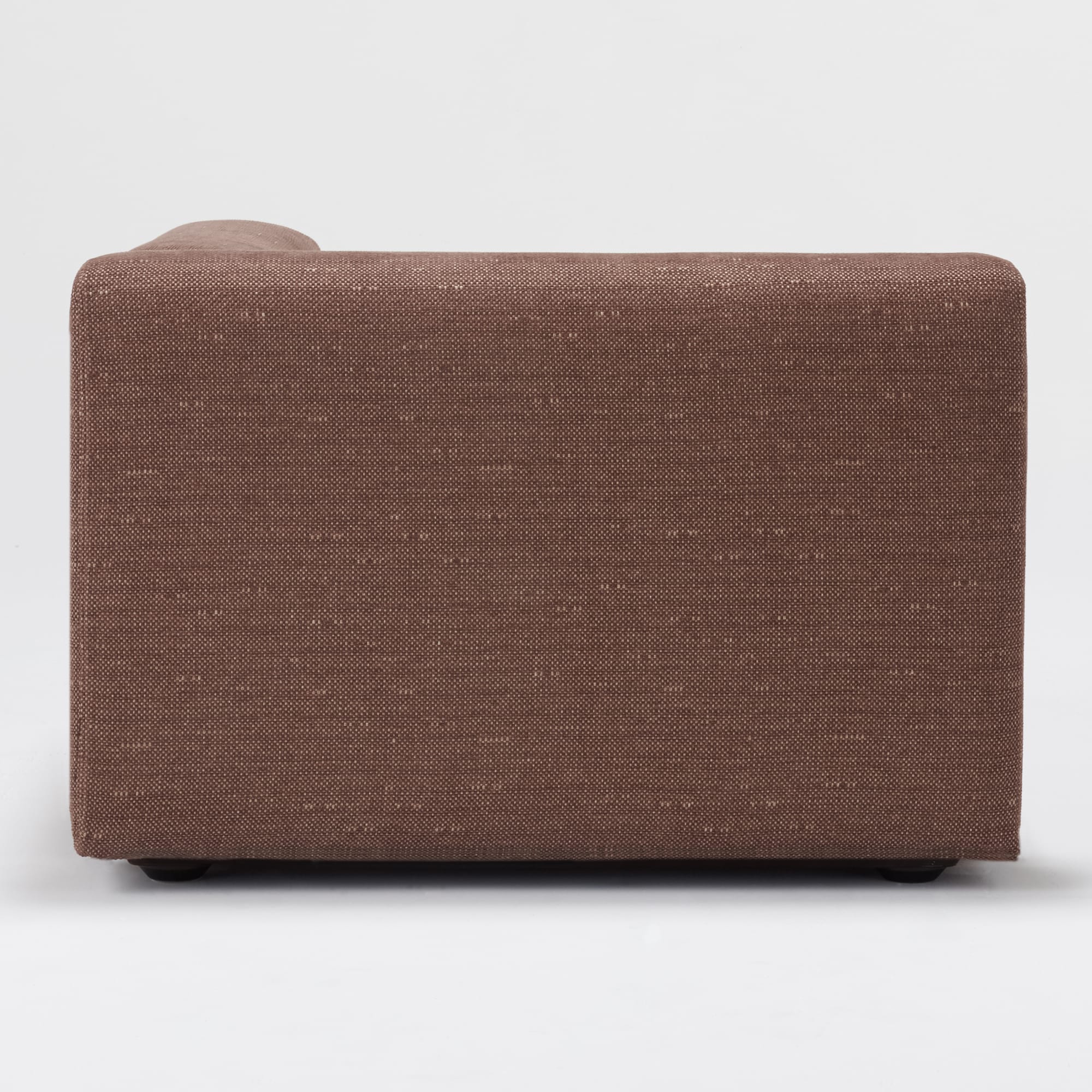 綿ポリエステル変り織ユニットソファ・アーム付・大・幅９８ｃｍ用カバー／ＢＲ