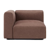 綿ポリエステル変り織ユニットソファ・アーム付・大・幅９８ｃｍ用カバー／ＢＲ