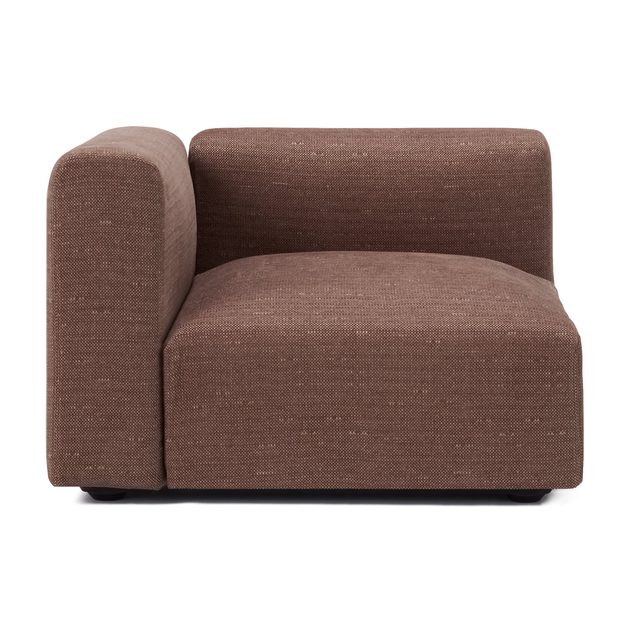 綿ポリエステル変り織ユニットソファ・アーム付・大・幅９８ｃｍ用カバー／ＢＲ