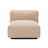 綿ポリエステル変り織ユニットソファ・アームレス・大・幅７７ｃｍ用カバー／ベージュ