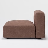 綿ポリエステル変り織ユニットソファ・アームレス・大・幅７７ｃｍ用カバー／ＢＲ