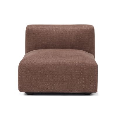 【カバー】綿ポリエステル変り織ユニットソファ・アームレス・大・幅７７ｃｍ用カバー／ベージュ