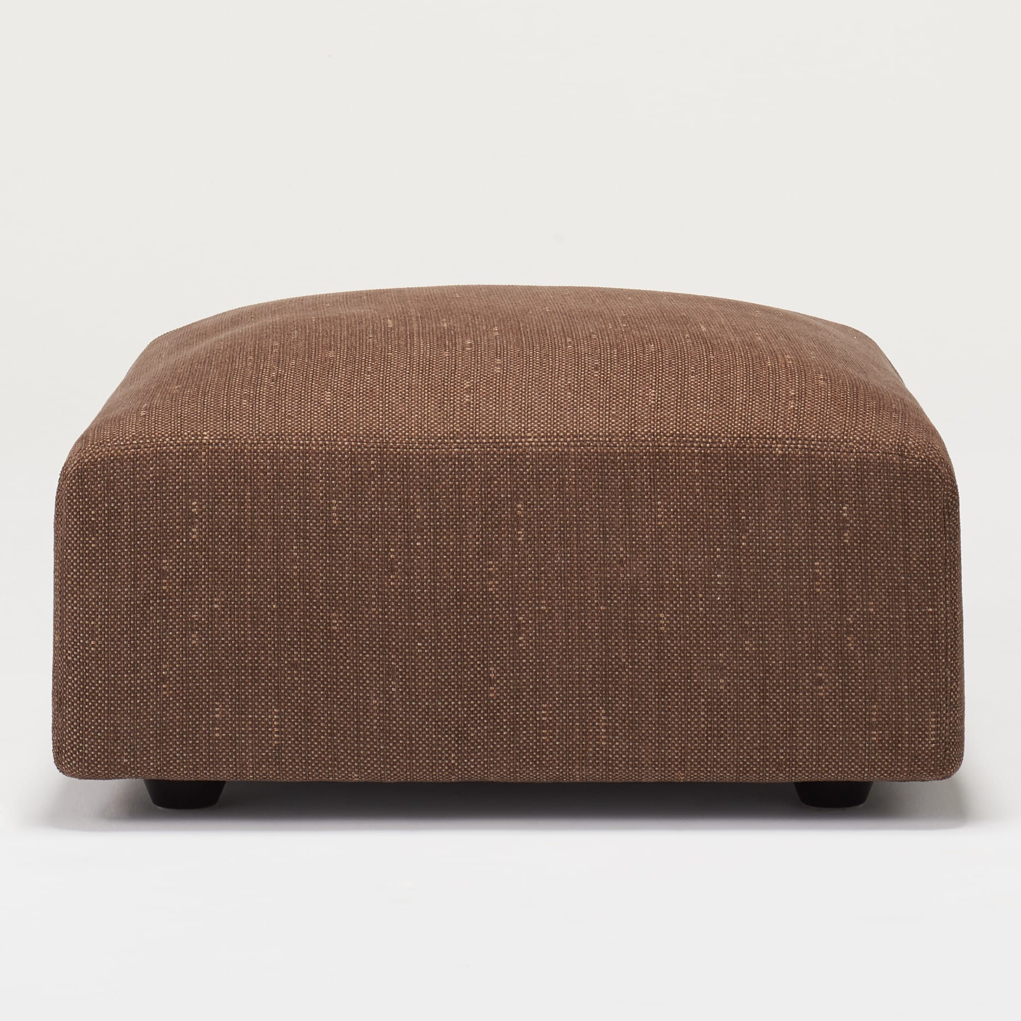 綿ポリエステル変り織ユニットソファオットマン・大・幅77cm用