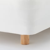 脚付マットレス・高密度ポケットコイル・ダブル（スチールメッシュ・洗えるカバー）