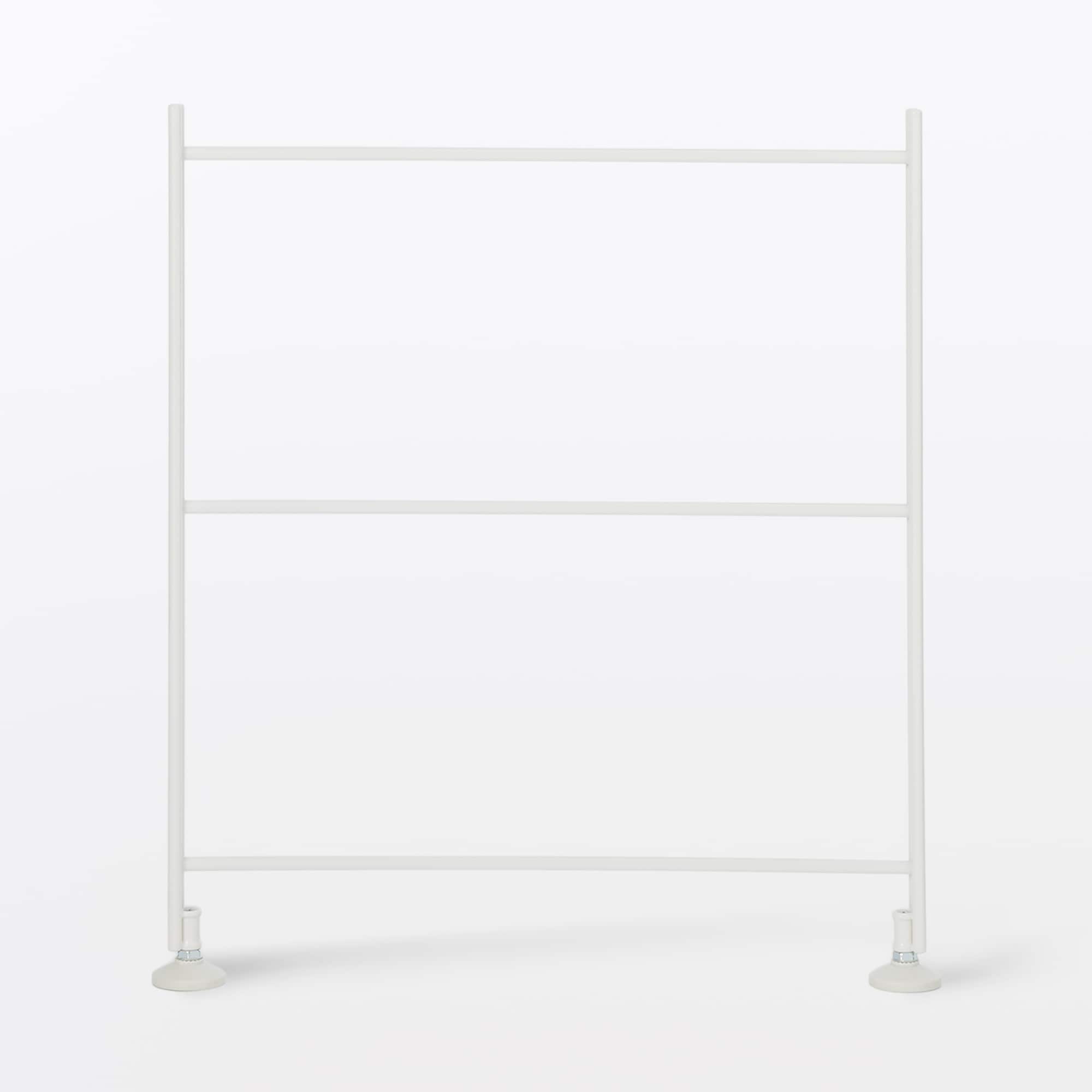 スチールユニットシェルフ・追加用帆立・ミニ・ライトグレー