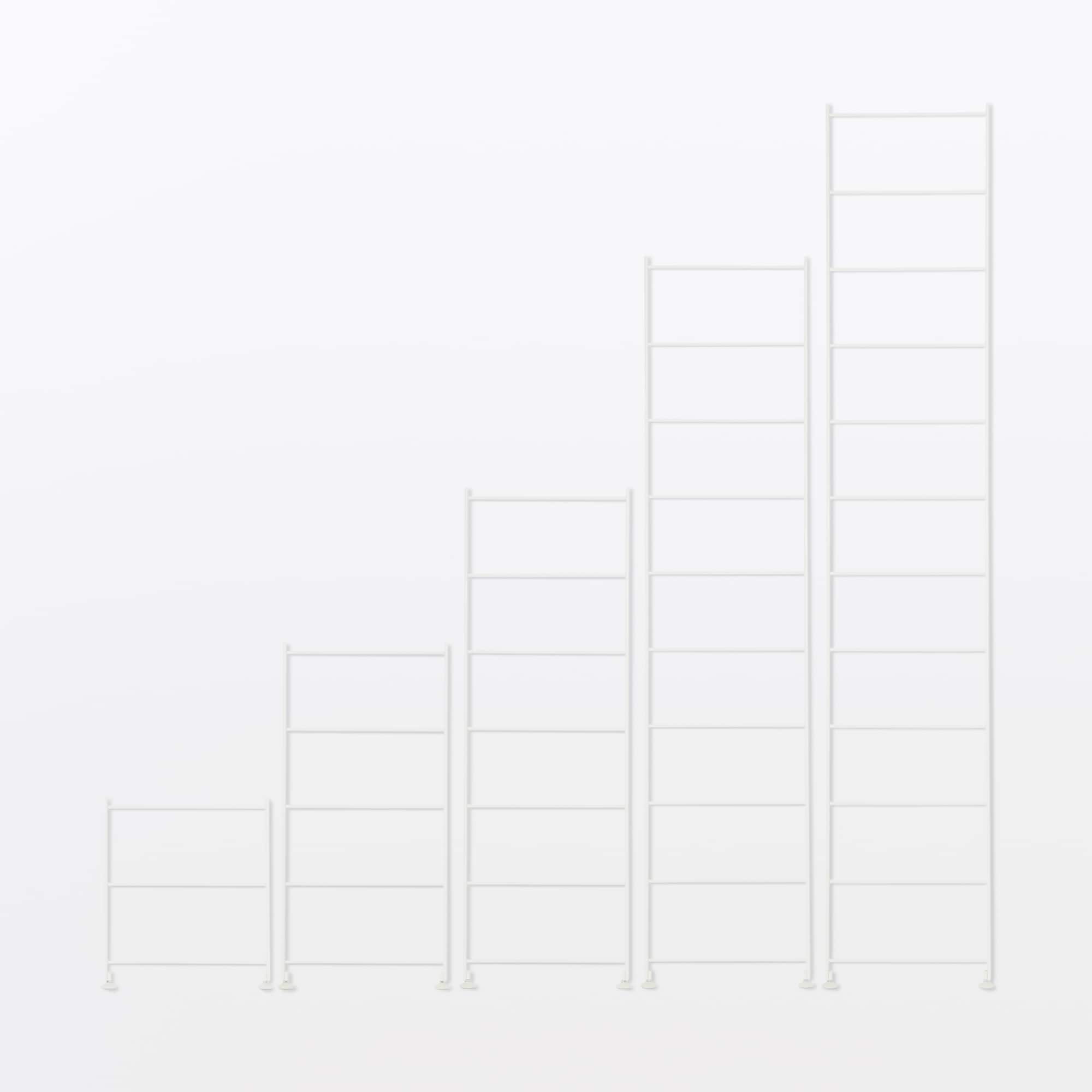 スチールユニットシェルフ・追加用帆立・小・ライトグレー