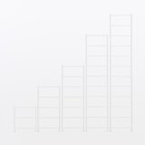 スチールユニットシェルフ・追加用帆立・特大・ライトグレー