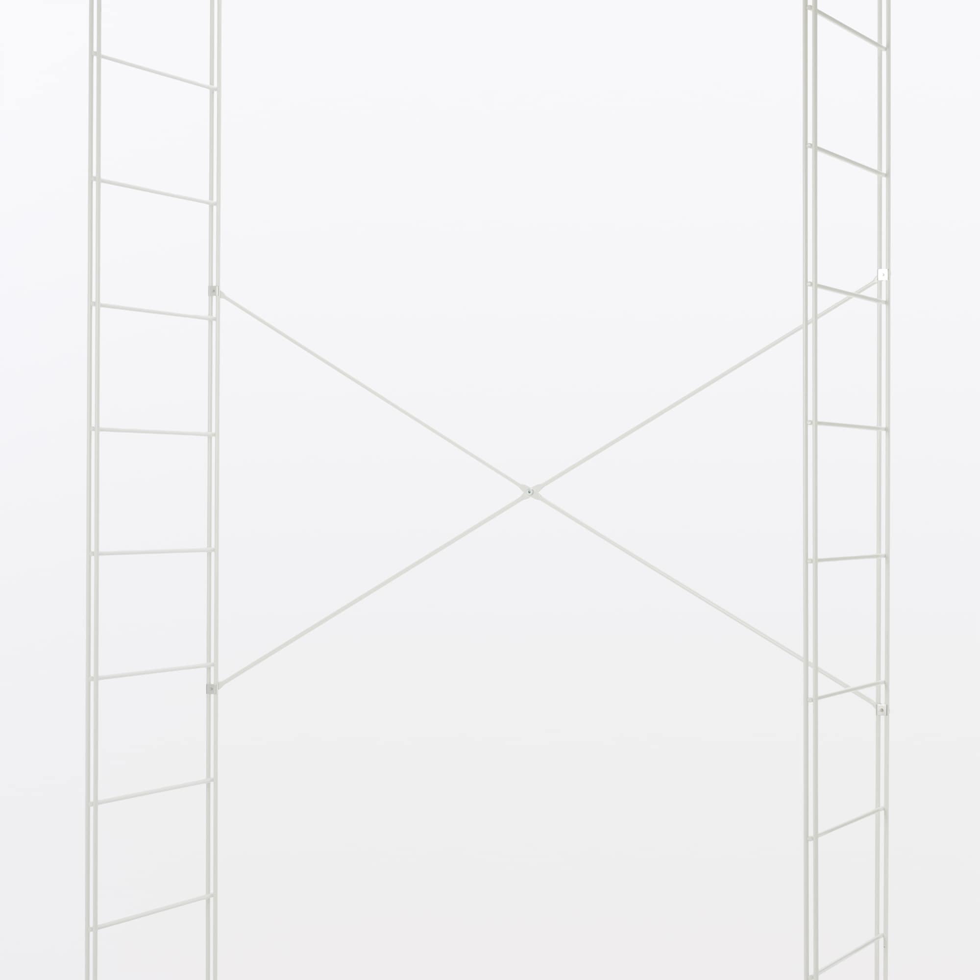 スチールユニットシェルフ用クロスバー・特大・ライトグレー