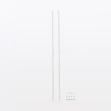 スチールユニットシェルフ用クロスバー・特大・ライトグレー