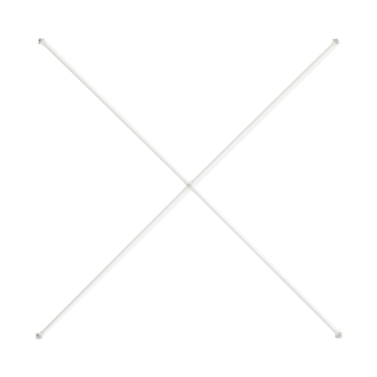 スチールユニットシェルフ用クロスバー・特大・ライトグレー | 無印良品