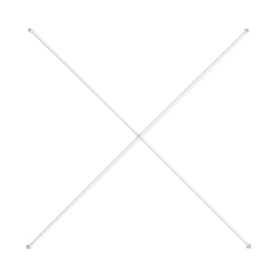 スチールユニットシェルフ用クロスバー・ライトグレー　特大　幅１１２ｃｍタイプ用