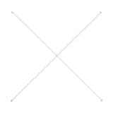 スチールユニットシェルフ用クロスバー・特大・ライトグレー