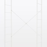 スチールユニットシェルフ用クロスバー・大・ライトグレー