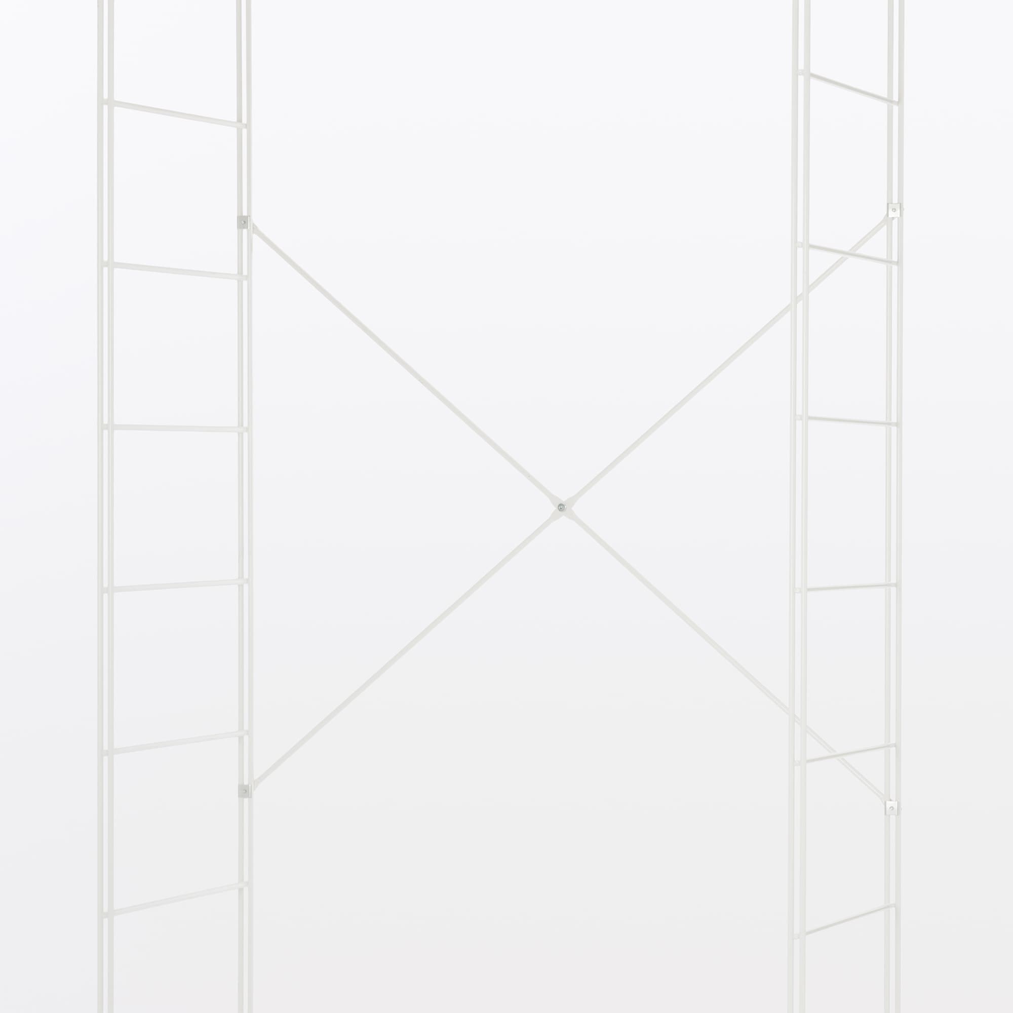 スチールユニットシェルフ用クロスバー・大・ライトグレー