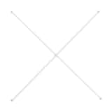 スチールユニットシェルフ用クロスバー・大・ライトグレー