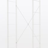 スチールユニットシェルフ用クロスバー・小・ライトグレー