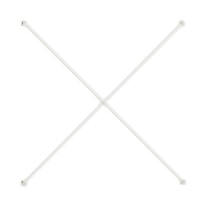 スチールユニットシェルフ用クロスバー・小・ライトグレー　幅４２～５６ｃｍタイプ用