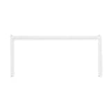 スチールユニットシェルフ用帆立補強パーツ・ライトグレー