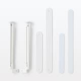 スチールユニットシェルフ用つっぱりパーツ・大・ライトグレー